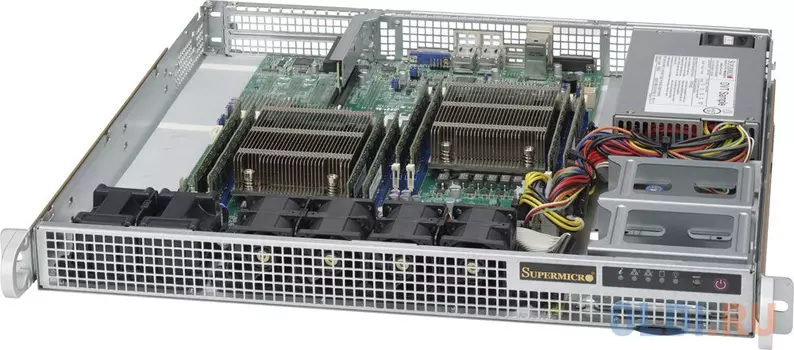 Серверный корпус ATX Supermicro CSE-514-505 500 Вт чёрный