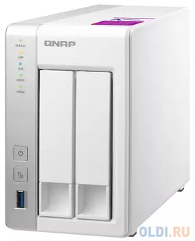 Сетевое хранилище QNAP TS-231P2-1G