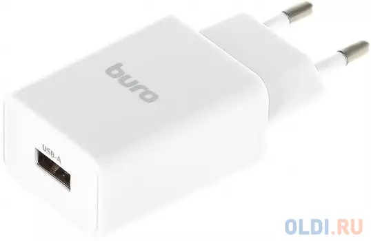 Сетевое зар./устр. Buro BUWA1 10.5W 2.1A USB-A универсальное белый (BUWA10S100WH)