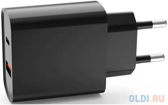 Сетевое зарядное устройство Accesstyle Crystal 20WUT Black