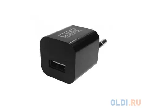 Сетевое зарядное устройство CBR Human Friends Max Power Solo 1A USB черный