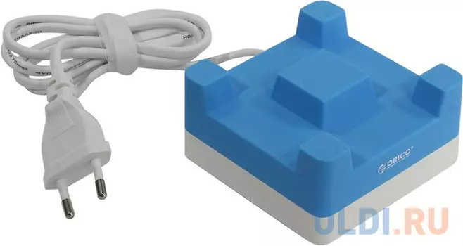 Сетевое зарядное устройство Orico CHA-4U-EU 2.4А 4 x USB синий