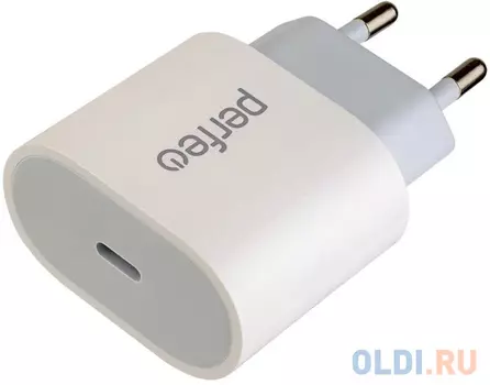 Сетевое зарядное устройство Perfeo I4635 белый