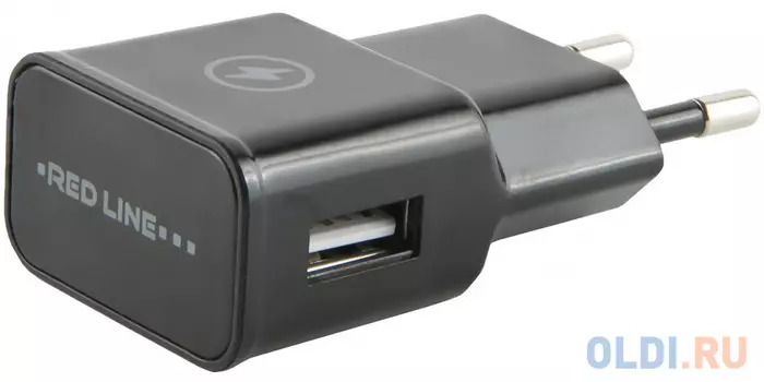 Сетевое зарядное устройство Red Line NT-1A 1A черный УТ000009407