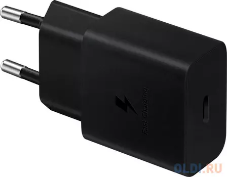 Сетевое зарядное устройство Samsung EP-T1510N, USB type-C, 2A, черный [ep-t1510nbegeu]