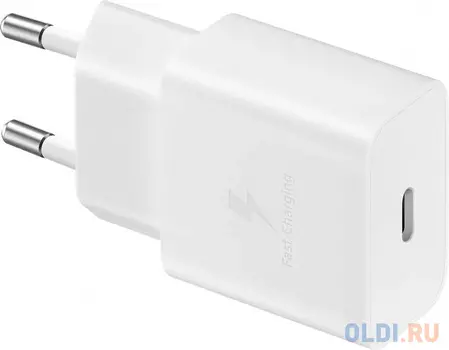 Сетевое зарядное устройство Samsung EP-T1510N, USB type-C, 2A, белый [ep-t1510nwegeu]