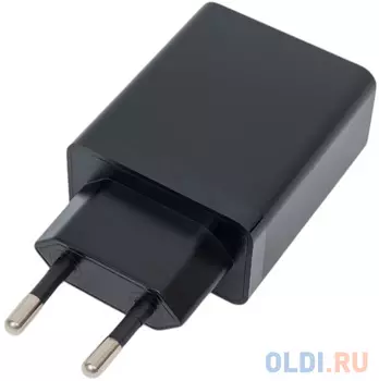 Сетевое зарядное устройство Vention на 1 порт USB A QC 3.0 2.4A Черный
