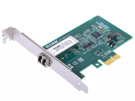 Сетевой адаптер D-LINK DGE-560SX/LC/C1A 10/100/1000Mbps с дуплексным LC-разъемом
