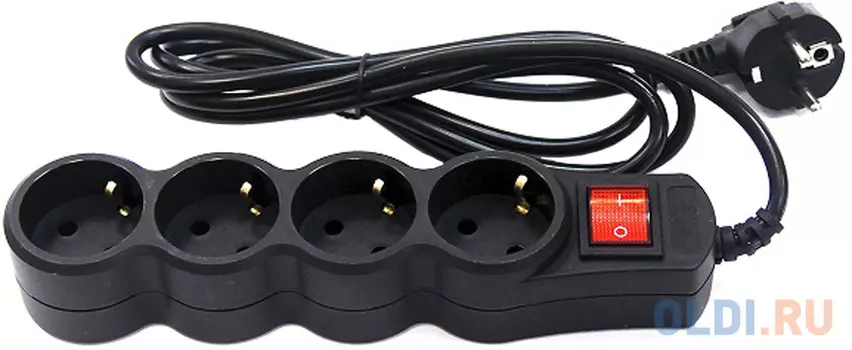 Сетевой фильтр 5bites SP4B-115 4 розетки 1.5 м