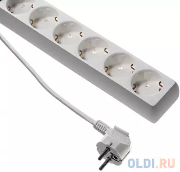 Сетевой фильтр BURO 600SH-16-5-W 6 розеток 5 м 475263