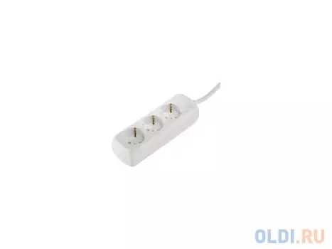 Сетевой фильтр Hama H-30528 1.4м 3 розетки белый