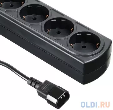 Сетевой фильтр Ippon BK112 (UPS) 1.8м (6 розеток) черный