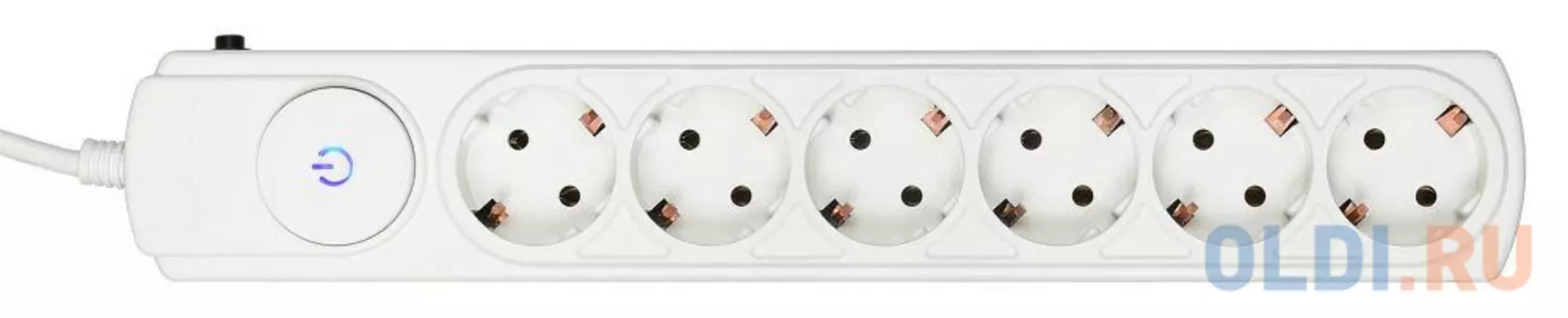 Сетевой фильтр Ippon BK-212 6 розеток 1.8 м белый