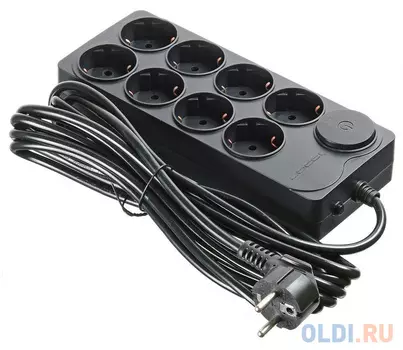 Сетевой фильтр Ippon BK-258 8 розеток 5 м черный