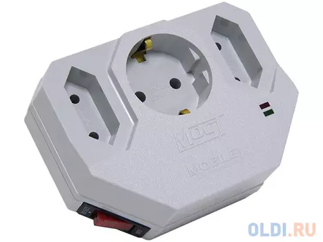 Сетевой фильтр MOST Mobile MHV 3 розетки белый