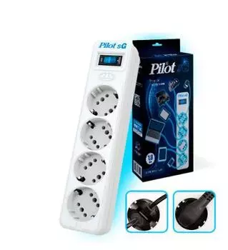 Сетевой фильтр Pilot SG 4 розетки 1.8 м