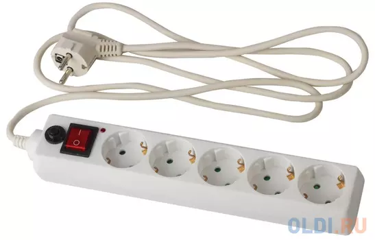 Сетевой фильтр Sonnen U-351 5 розеток 1.8 м 511424