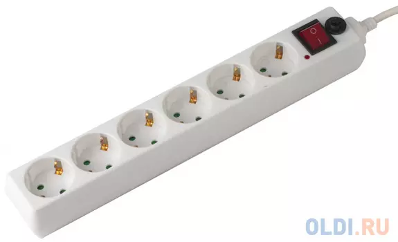 Сетевой фильтр Sonnen U-365 6 розеток 5 м 511427