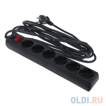 Сетевой фильтр Tdm SQ1304-0013 6 розеток 5 м