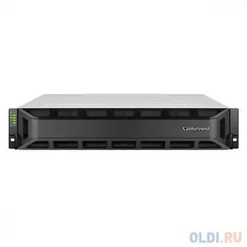 Сетевой накопитель Infortrend GSe 30123-D G3 2U/12bay, supports NAS, SAN, object protocol and cloud gateway, single controller subsystem including 2x1