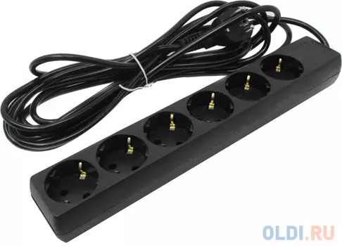 Сетевой удлинитель Exegate EX285834RUS 6 розеток 5 м