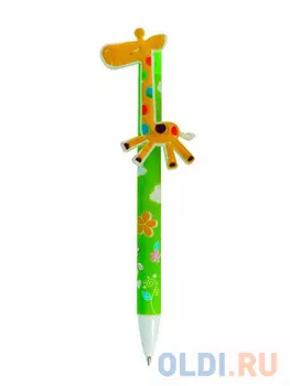 Шариковая ручка Action! FANCY ВЕСЕЛЫЙ ЖИРАФ синий FBP100/1