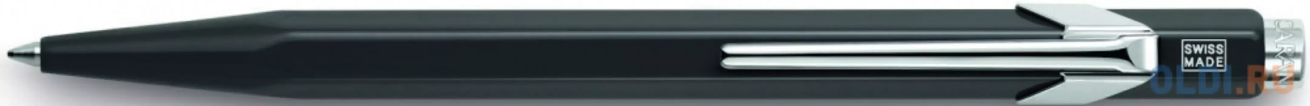 Шариковая ручка автоматическая Caran D’Ache Office Poplin синий M 849.509