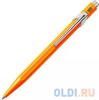 Шариковая ручка автоматическая Caran D’Ache Office Popline синий M 849.530