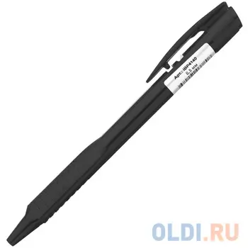 Шариковая ручка автоматическая Index IBP4140/BK черный 0.5 мм