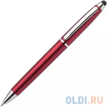 Шариковая ручка автоматическая Index IMWT1310/RD синий 1 мм со стилусом