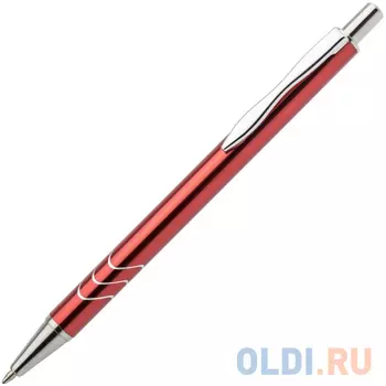 Шариковая ручка автоматическая Index IMWT1312/RD синий 1 мм