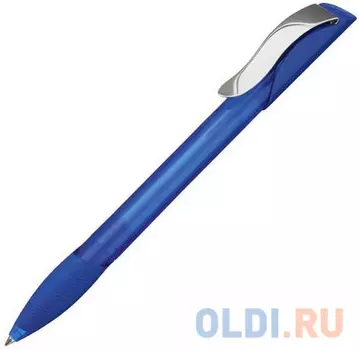 Шариковая ручка автоматическая Senator Hattrix Metal Clear синий 1 мм 2419/С 2419/С