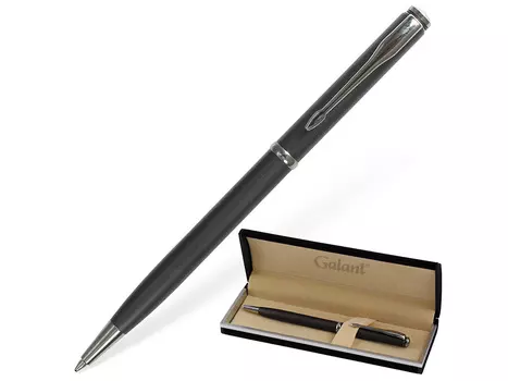 Шариковая ручка GALANT Arrow Chrome Grey синий 0.7 мм