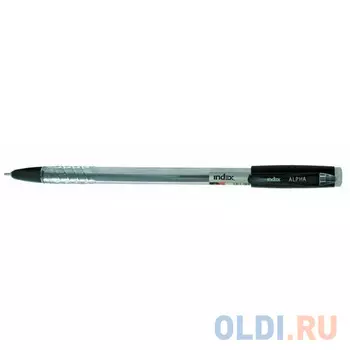 Шариковая ручка Index ALPHA черный 0.7 мм IBP315/BK