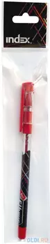 Шариковая ручка Index Elbrus красный 0.5 мм IBP317/RD IBP317/RD