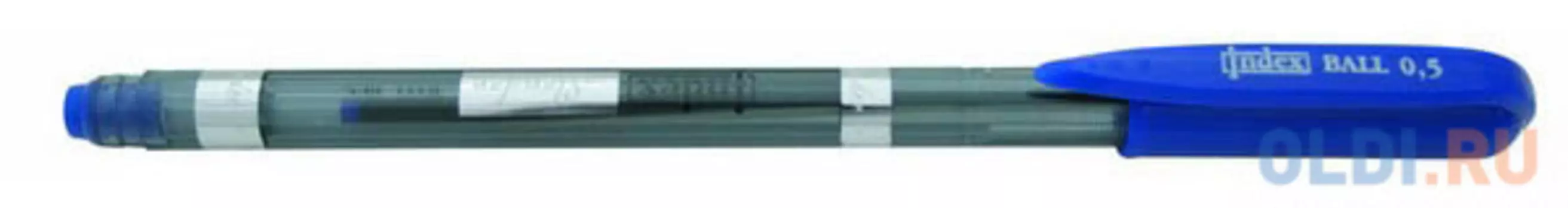 Шариковая ручка Index Slender синий 0.5 мм IBP311/BU