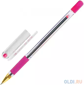 Шариковая ручка MUNHWA MC Gold розовый 0.3 мм BMC-10
