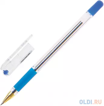 Шариковая ручка MUNHWA MC Gold синий 0.3 мм BMC-02