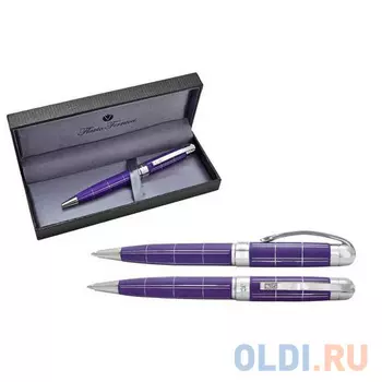 Шариковая ручка поворотная Flavio Ferrucci Talento хромированные детали FF-BP0912