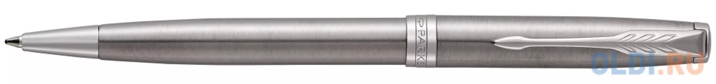 Шариковая ручка поворотная Parker Sonnet Core K526 Stainless Steel CT черный M 1931512