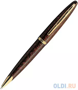 Шариковая ручка поворотная Waterman Carene Marine Amber GT синий S0700940