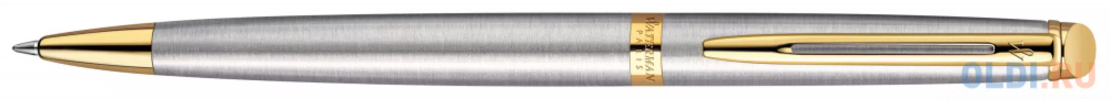 Шариковая ручка поворотная Waterman Hemisphere Steel GT синий M S0920370