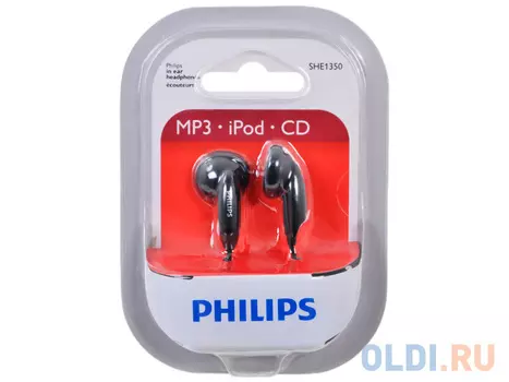 Наушники Philips SHE1350/00 16-20000 Гц . 16 Ом 100 дБ