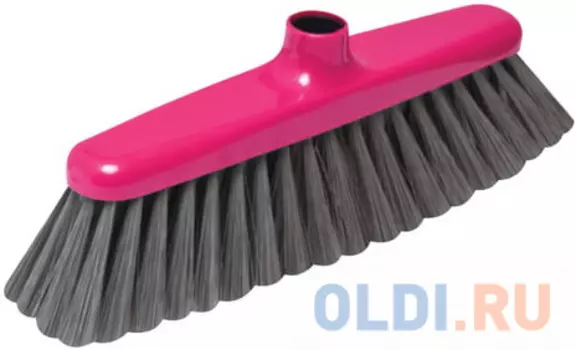 Щетка для уборки, ширина 29 см, щетина 7 см, пластик, крепление еврорезьба, YORK "Elizabeth", 50110