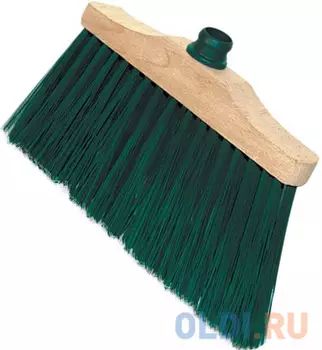 Щетка для уборки, ширина 31 см, щетина 14 см, деревянная, крепление еврорезьба, YORK "Laura", 140