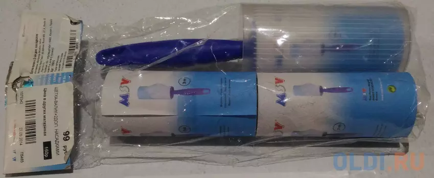 Щетка-валик с 2-мя доп. насадками 100416