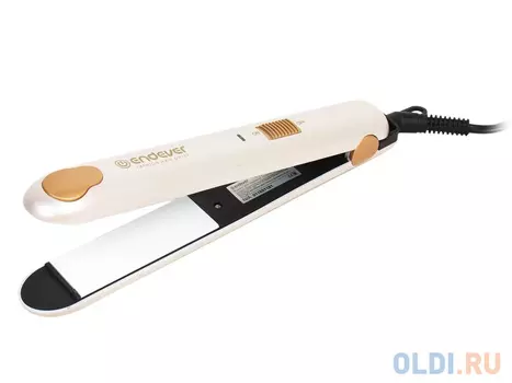 Щипцы Endever Aurora-480, утюжок, 45 Вт., нагрев до 180°, белый