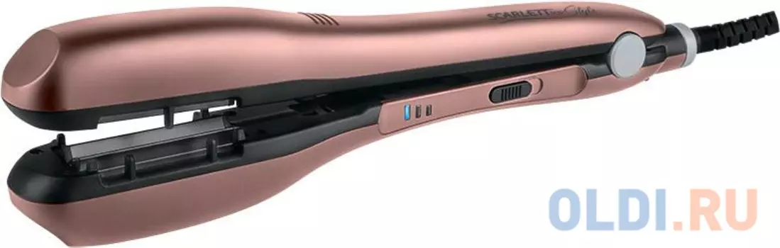 Щипцы Scarlett SC - HS60700 40Вт макс.темп.:210С покрытие:керамическое розовое золото