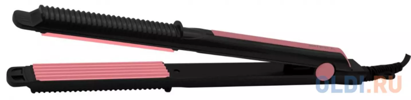 Щипцы Supra HSS-1231G макс.темп.:200С покрытие:керамическое черный/розовый