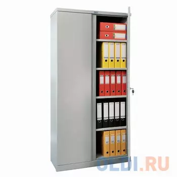 Шкаф металлический офисный ПРАКТИК "M-18", 1830х915х370 мм, 45 кг, разборный